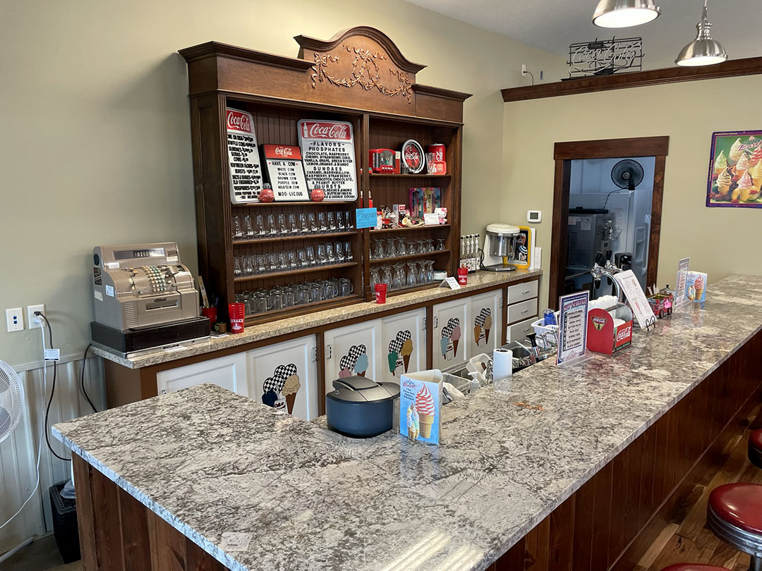 Kellers Soda Fountain in Ponca Nebraska