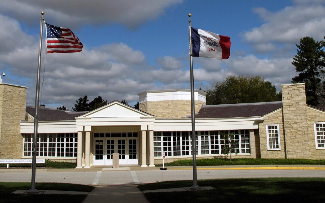 Visiting the Herbert Hoover Presidential Library in West Branch, Iowa